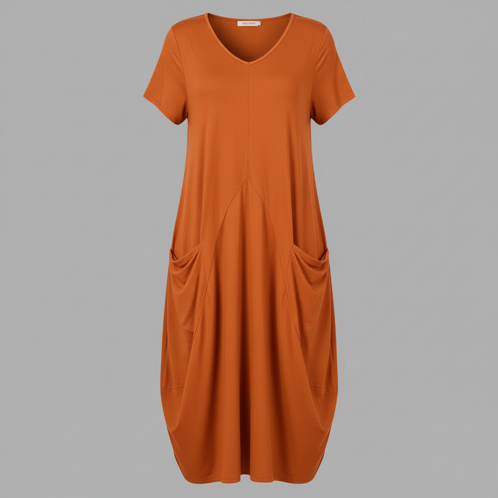 Breezy Midi Dress | Women's Summer Dress with Pockets 5
