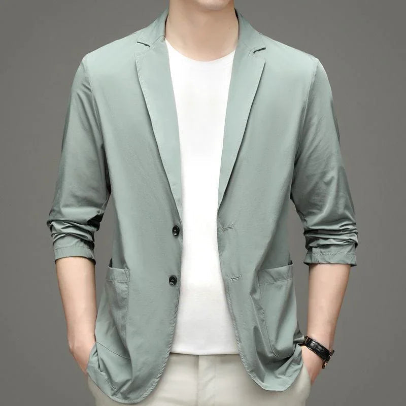 Charles Casual Blazer Ice Silk Lightweight Men's Jacket 7