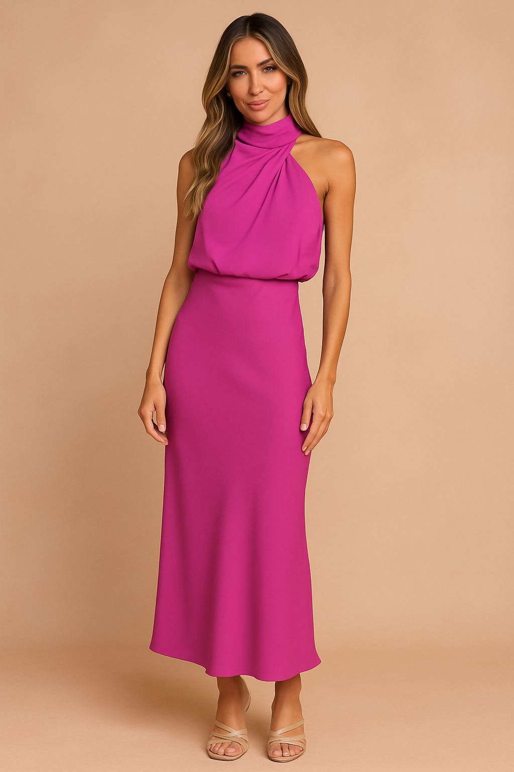 Madelyn | Elegant Women's Midi Dress for Cocktail and Formal Events 5