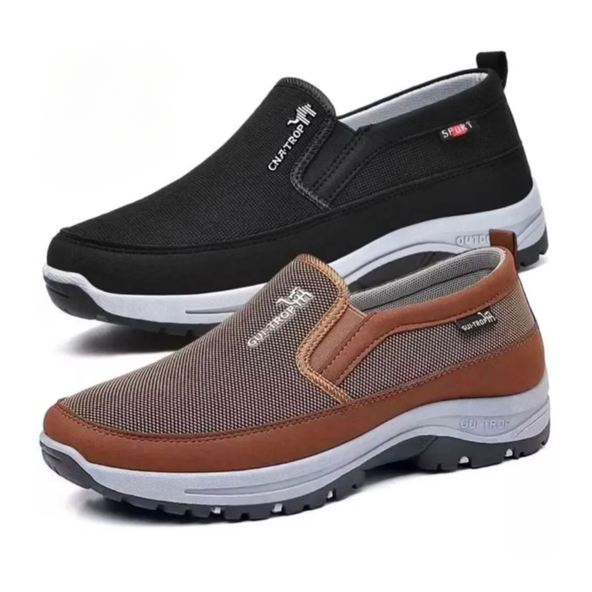 Men's Comfort Sneakers | Supportive Slip-On Athletic Footwear 11