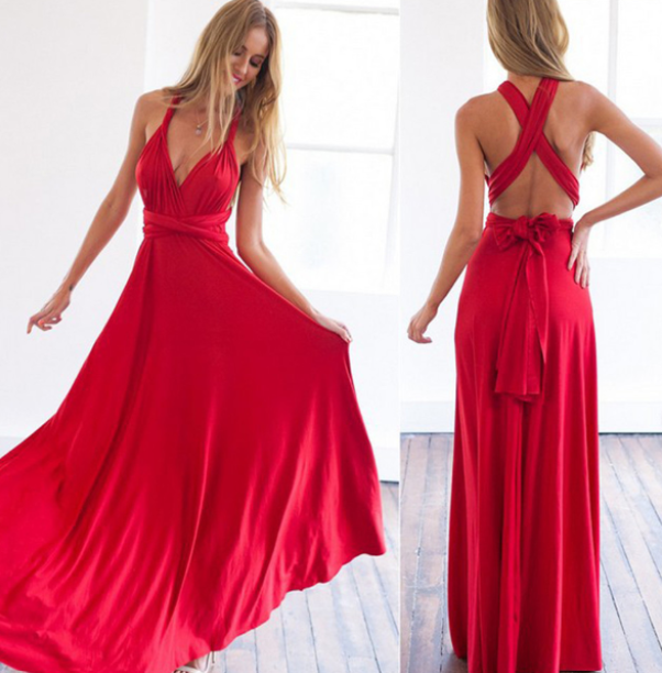 Multiway Wrap Dress | Versatile Women's Summer Dress 15