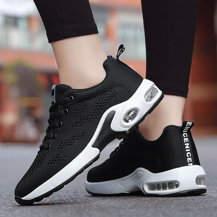 RunAlign | Women's Orthopedic White Sneakers for Walking 13