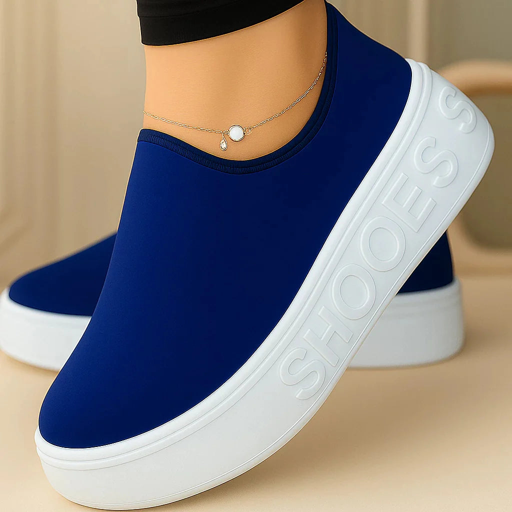Women's Slip-On Mesh Knit Casual Sneakers 6