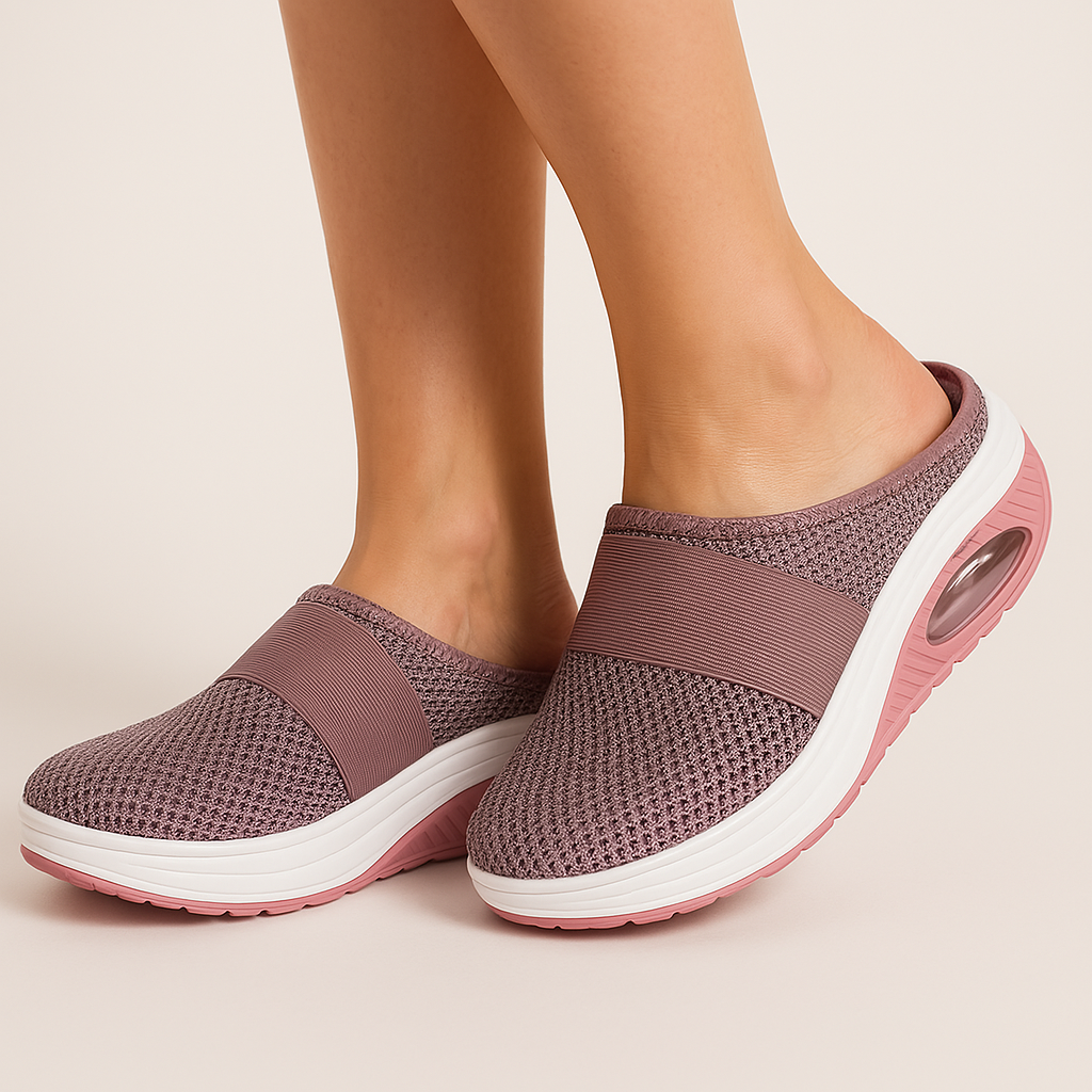 Airy Mesh Women's Shoes | Shock-Absorbing Comfort Footwear 1
