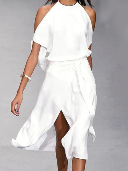 Aitana | Women's Off-the-Shoulder Midi Dress 2