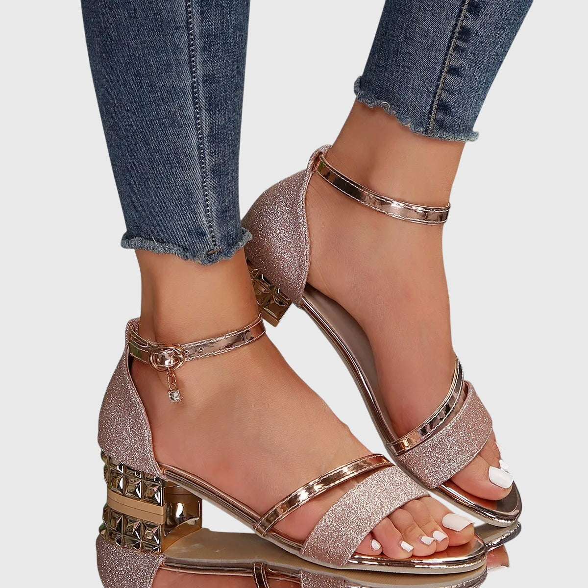 Alison | Heeled Sandals with Supportive Design 3