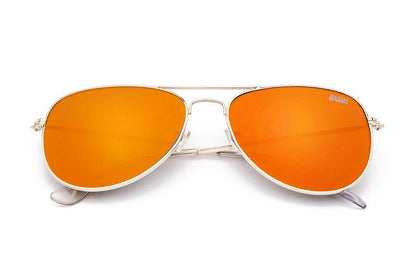 Avi Revo | Aviator Sunglasses Mirrored Flatlens 13.5cm 0