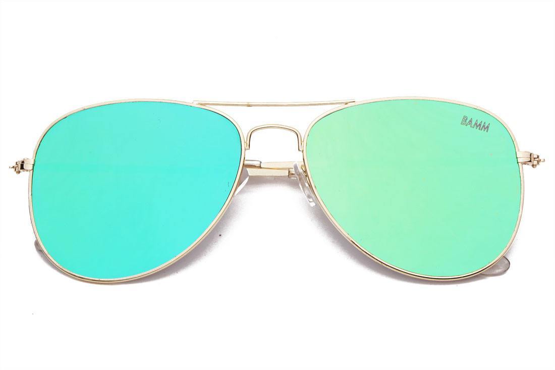 Avi Revo | Aviator Sunglasses Mirrored Flatlens 13.5cm 5