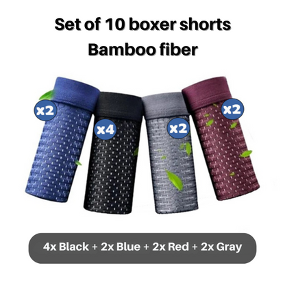 Bamboo Men's Boxers Pack of 10 | Best Men's Underwear 7