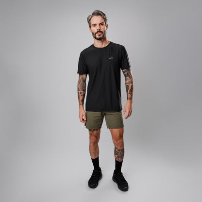 Bermuda Training Shorts | Dark Green Size S Polyamide Elastane 2