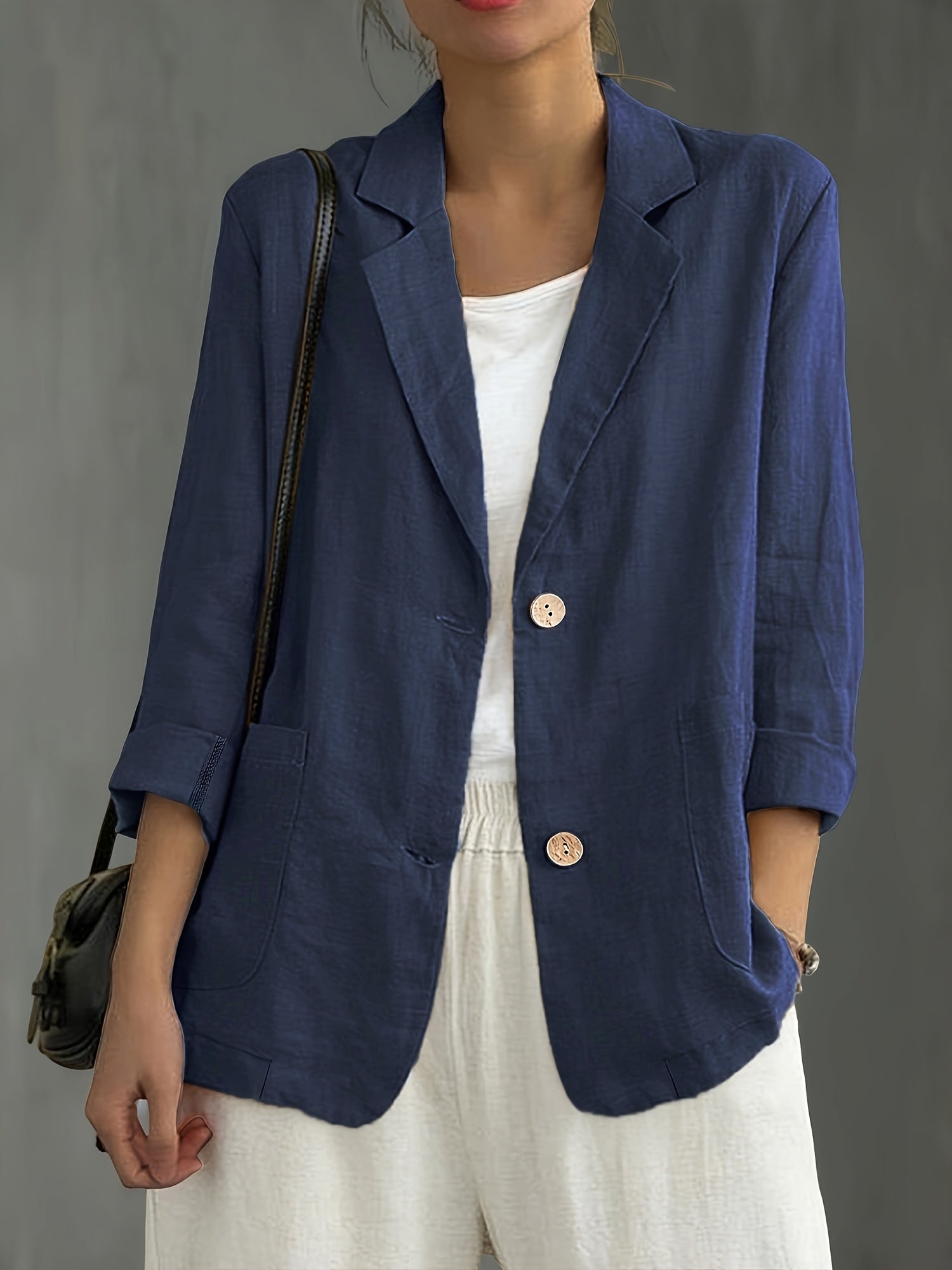 Black Blazer for Women | Casual Business Jacket 1