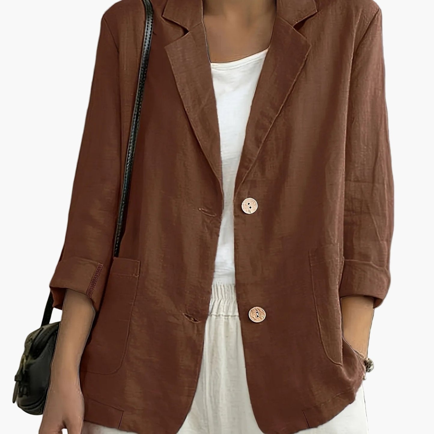Black Blazer for Women | Casual Business Jacket 11
