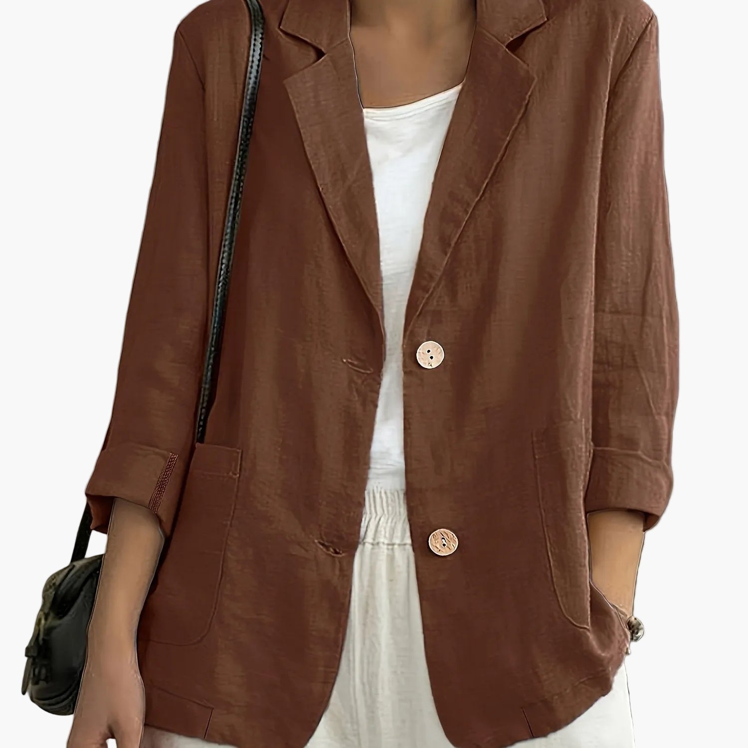 Black Blazer for Women | Casual Business Jacket 11