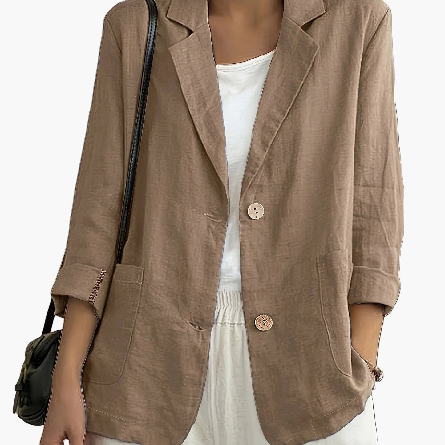 Black Blazer for Women | Casual Business Jacket 13