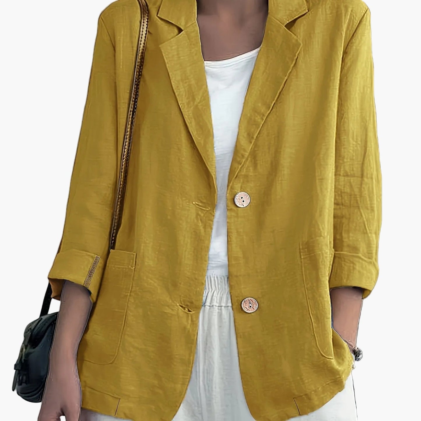 Black Blazer for Women | Casual Business Jacket 14