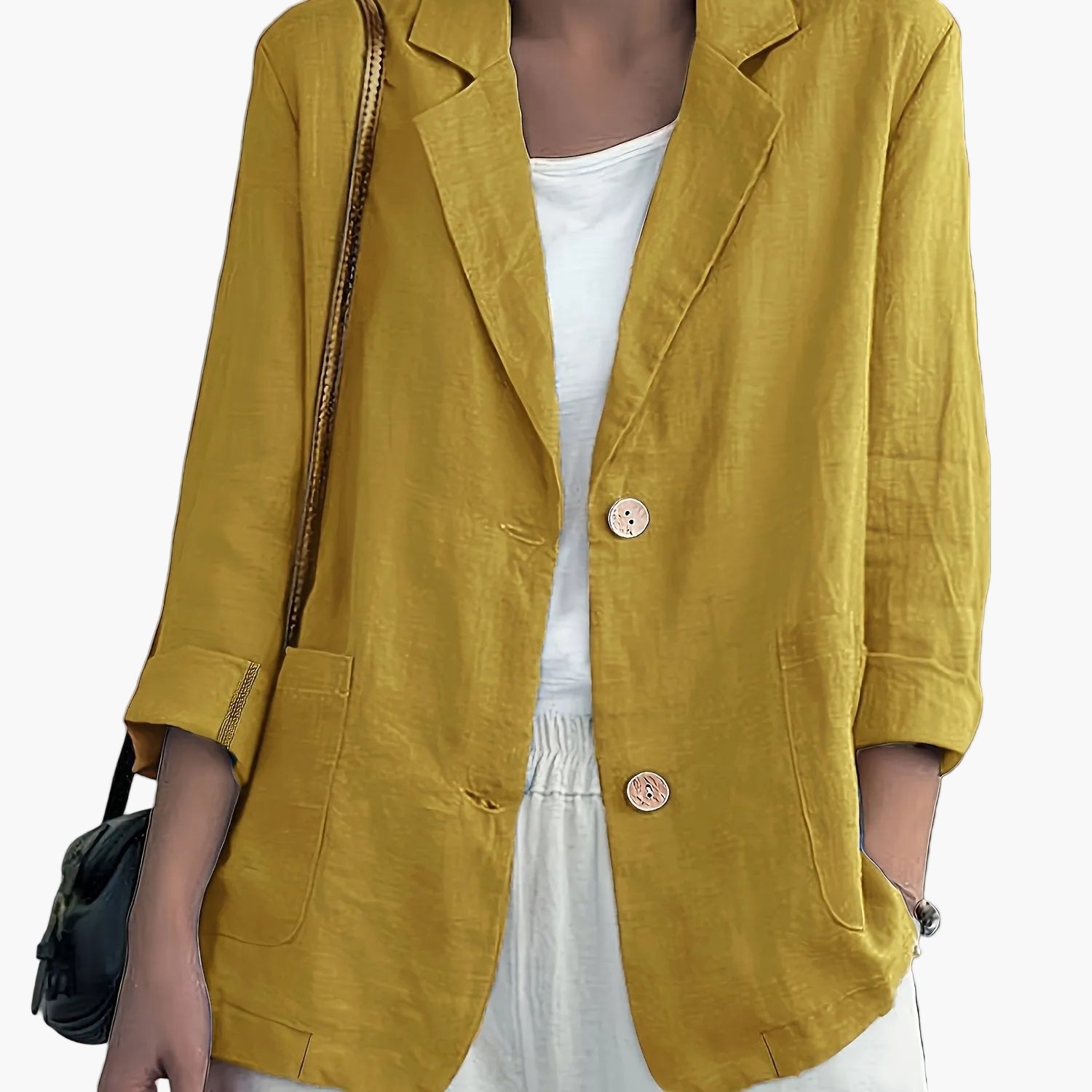 Black Blazer for Women | Casual Business Jacket 14