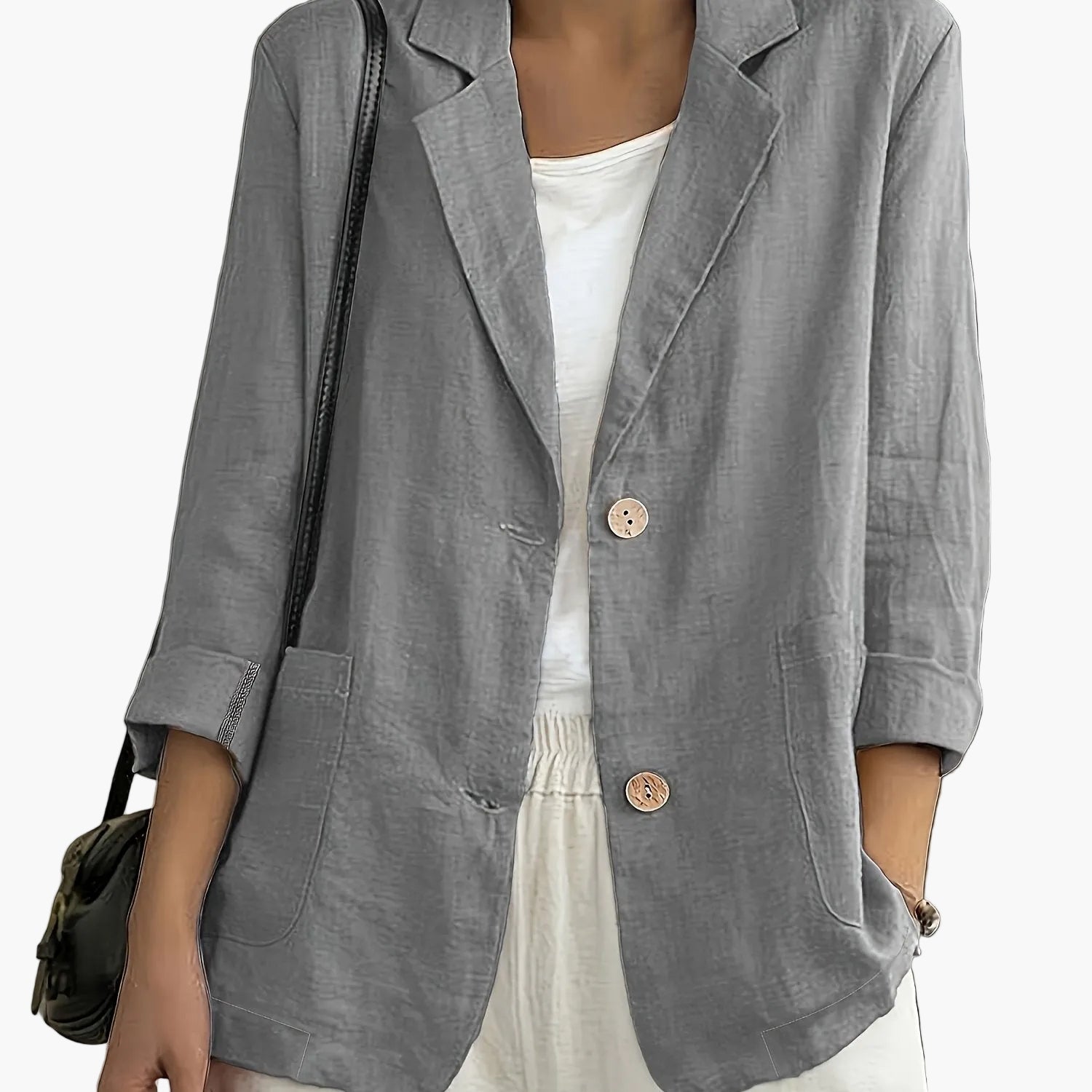 Black Blazer for Women | Casual Business Jacket 15
