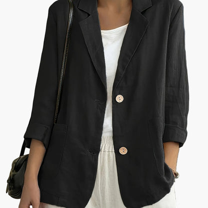 Black Blazer for Women | Casual Business Jacket 18