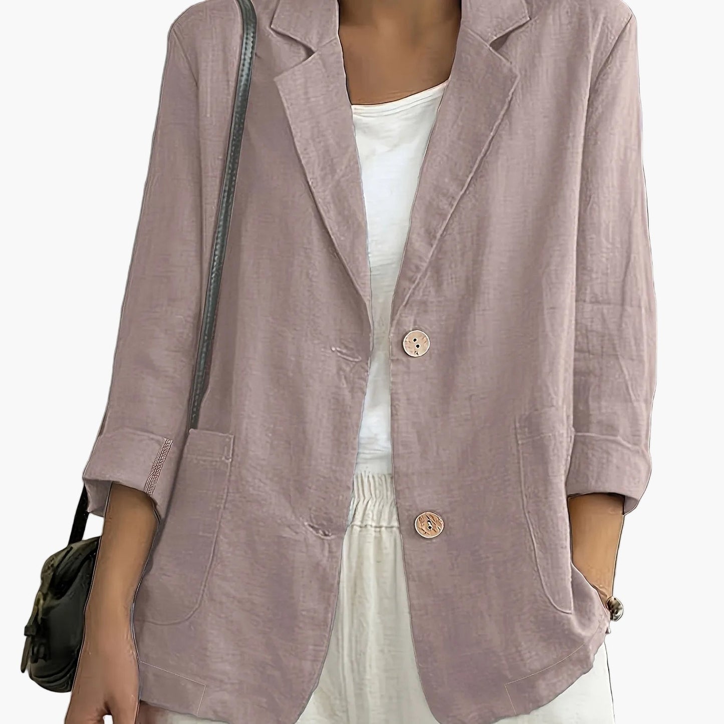 Black Blazer for Women | Casual Business Jacket 19