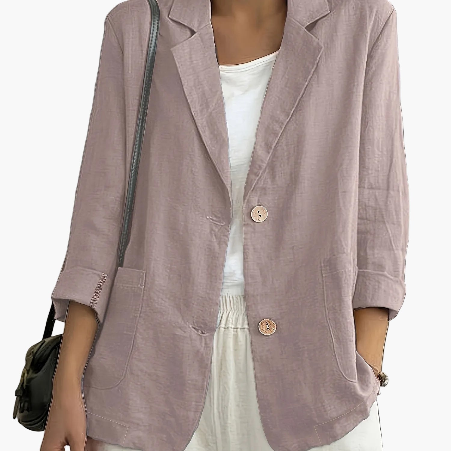 Black Blazer for Women | Casual Business Jacket 19