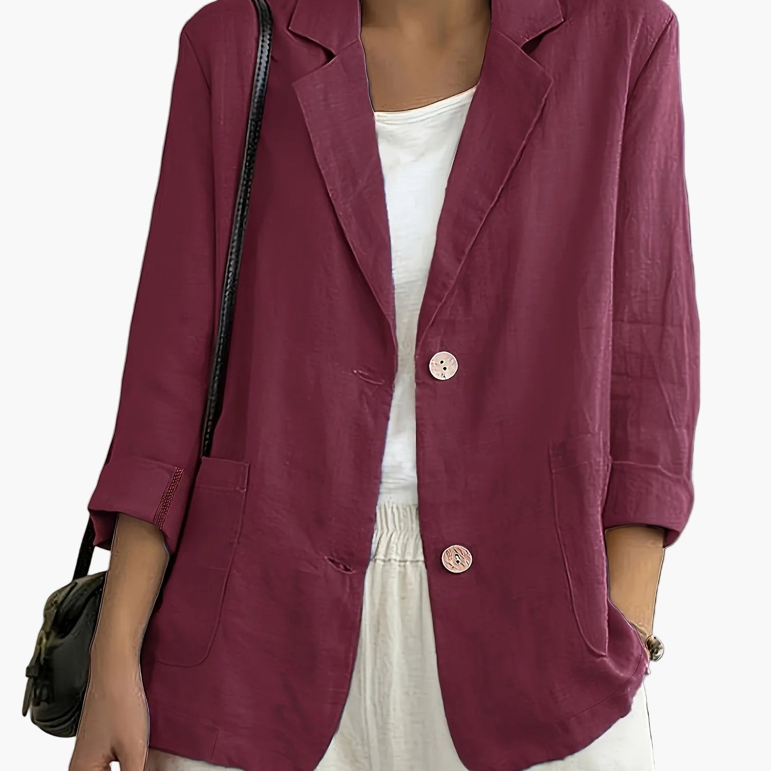Black Blazer for Women | Casual Business Jacket 20