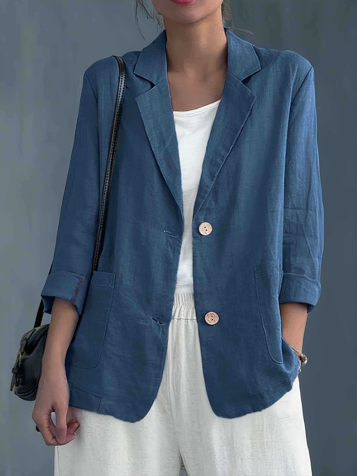 Black Blazer for Women | Casual Business Jacket 5