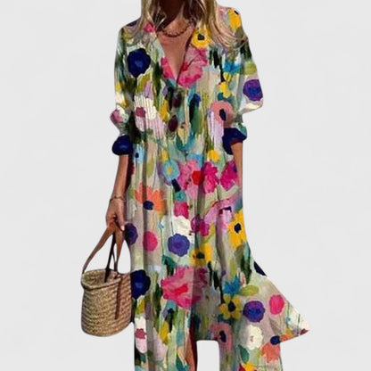 Boho Summer Dress | Women's Colorful Elegant Dress 2