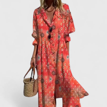 Boho Summer Dress | Women's Colorful Elegant Dress 5
