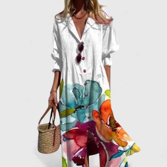 Boho Summer Dress | Women's Elegant Colorful Dress 0