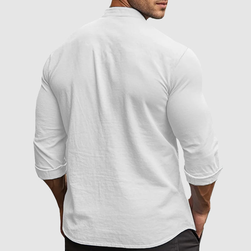 Breezy Linen Shirt | Men's Casual Wear 4
