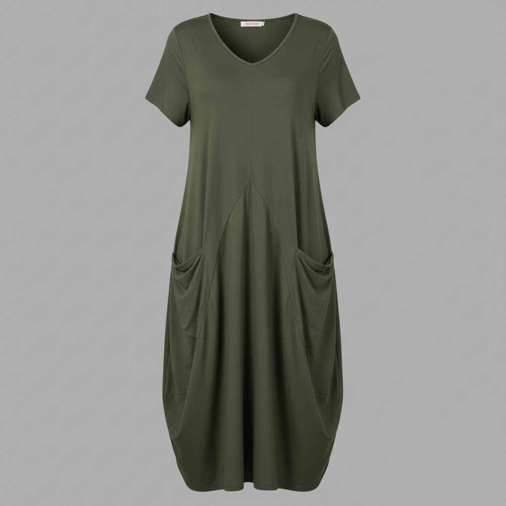 Breezy Midi Dress | Women's Summer Dress with Pockets 0