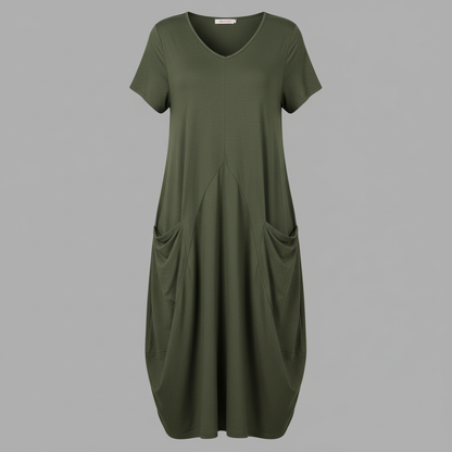 Breezy Midi Dress | Women's Summer Dress with Pockets 0