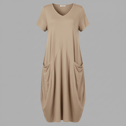 Breezy Midi Dress | Women's Summer Dress with Pockets 4