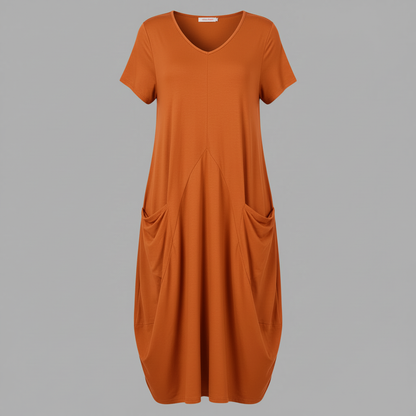 Breezy Midi Dress | Women's Summer Dress with Pockets 5