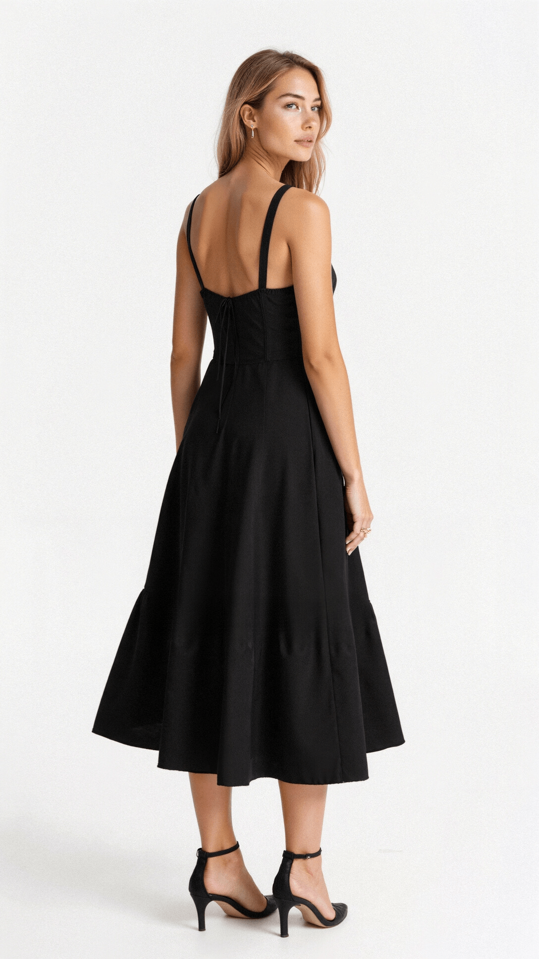 Cerene | Women's Floral Corset Midi Dress for Summer 3
