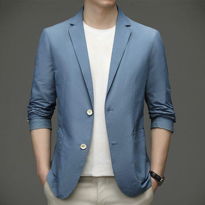 Charles Casual Blazer Ice Silk Lightweight Men's Jacket 0