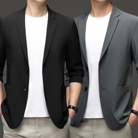 Charles Casual Blazer Ice Silk Lightweight Men's Jacket 1