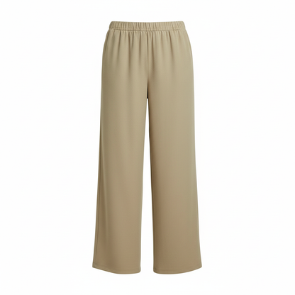 Pantalones de Lino Chic para Mujeres | Pantalones de Pierna de Linterna de Corte Relajado