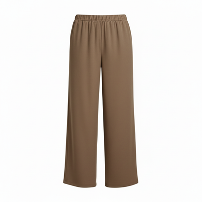 Pantalones de Lino Chic para Mujeres | Pantalones de Pierna de Linterna de Corte Relajado