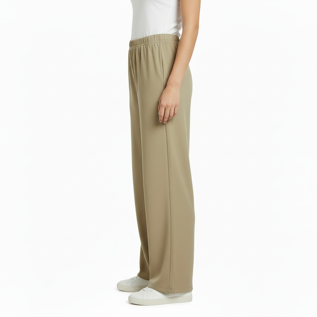 Pantalones de Lino Chic para Mujeres | Pantalones de Pierna de Linterna de Corte Relajado