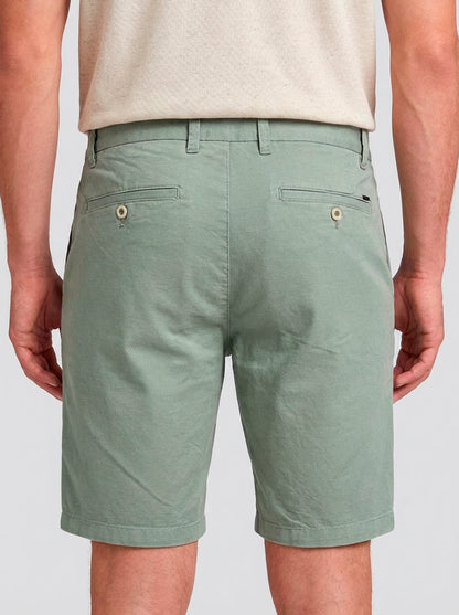 Chino Bermuda Shorts Green Size M Cotton Blend 3