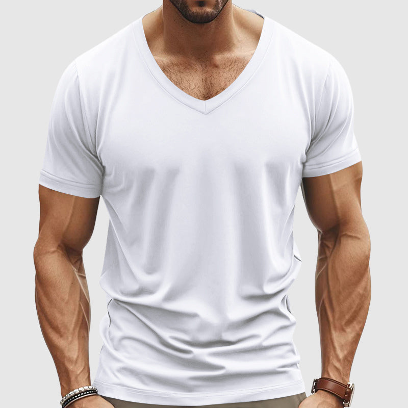 Classic V-Neck T-Shirt | Men's T Shirts for Casual Wear 1