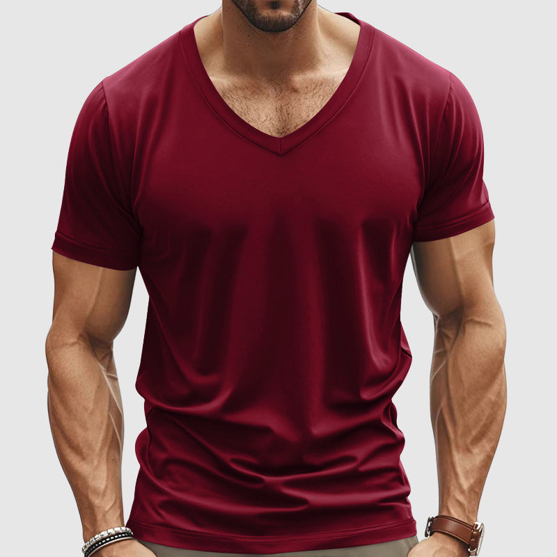 Classic V-Neck T-Shirt | Men's T Shirts for Casual Wear 2