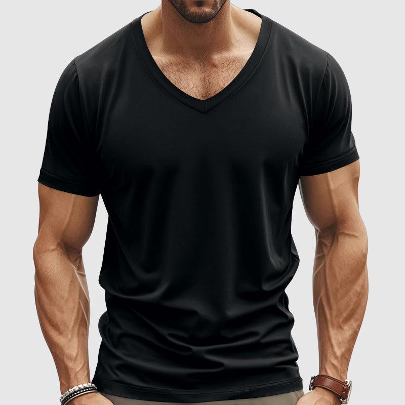 Classic V-Neck T-Shirt | Men's T Shirts for Casual Wear 3