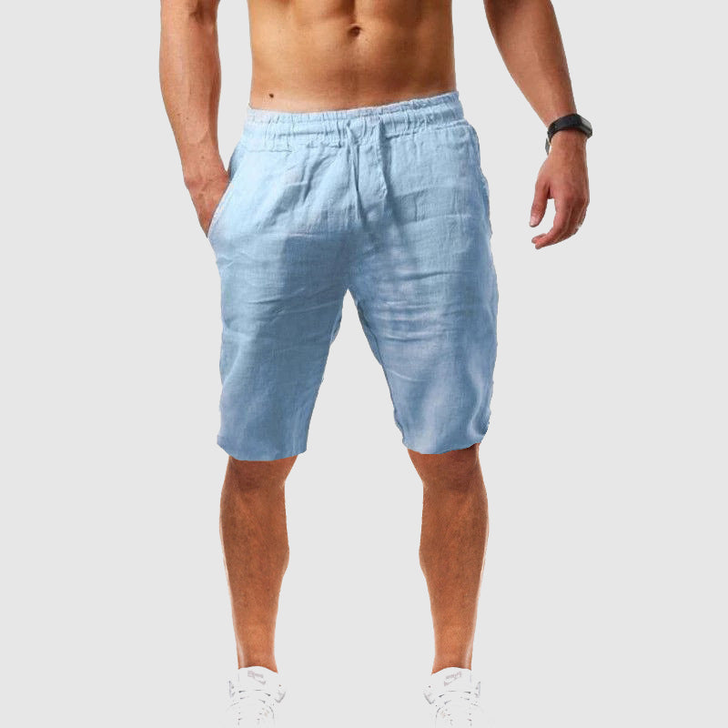 Coastal Bliss Linen Shorts | Casual Slim Fit 1