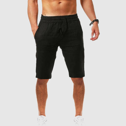 Coastal Bliss Linen Shorts | Casual Slim Fit 2