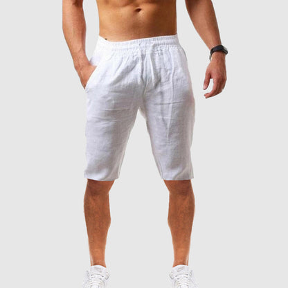 Coastal Bliss Linen Shorts | Casual Slim Fit 3