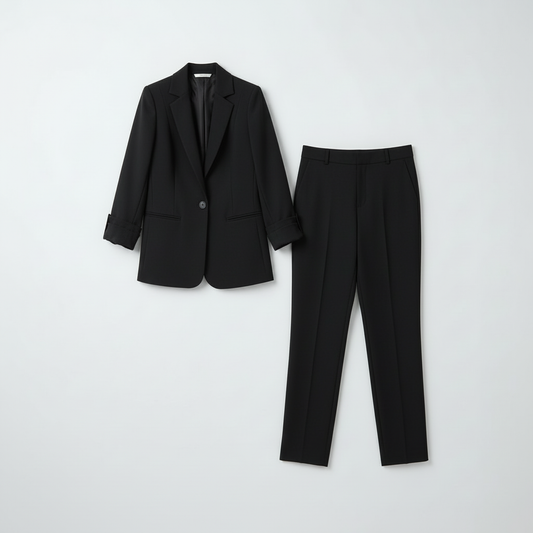 Conjunto de Blazer Elegante | Traje y Conjunto de Pantalones para Mujeres