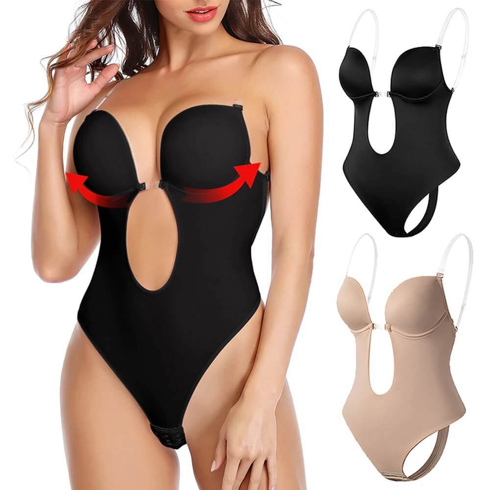 Elegant Backless Shapewear Bodysuit | Women's Body Suit 1