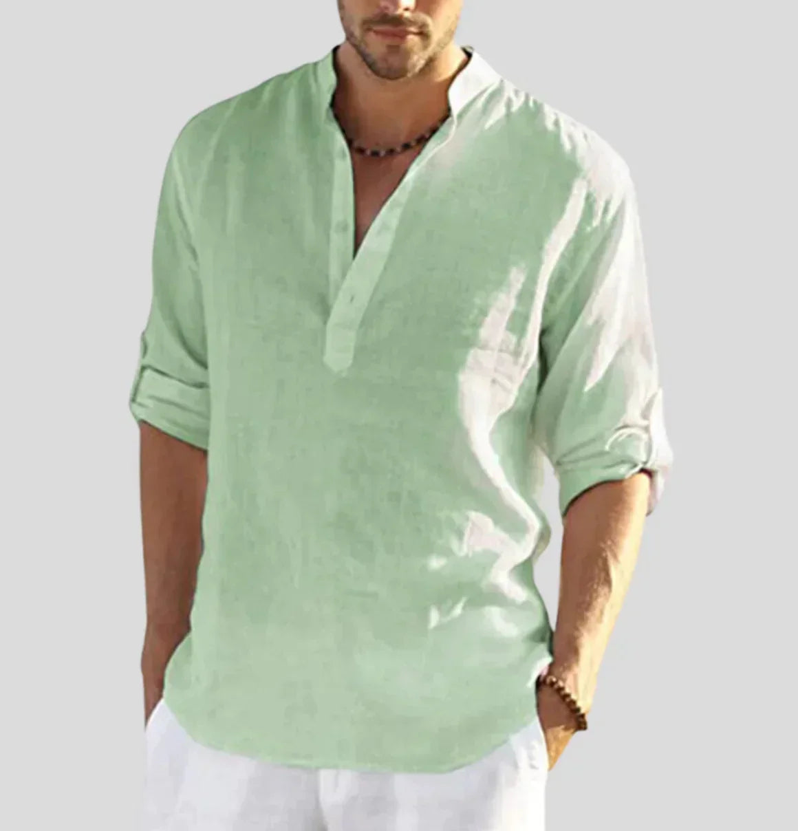 Elegant Linen Shirt | Men's Fashion Top 5
